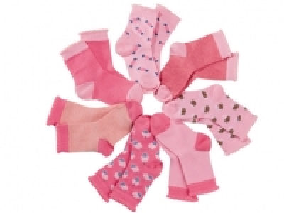 7 paires de chaussettes fille 3.99 €