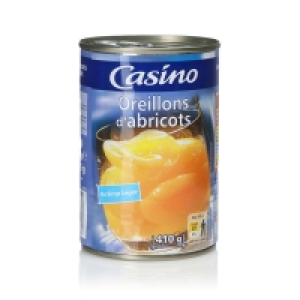 Oreillons dabricots au sirop 410g 1.64 €