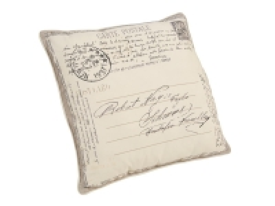 Coussin decoratif avec motif uni ou imprime