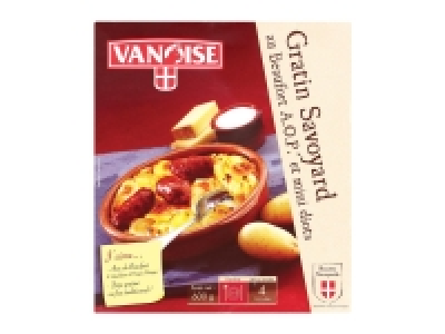 Gratin savoyard au beaufort AOP et mini diots 4.99 €