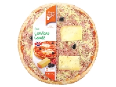 Pizza aux lardons et au comt&eacute;