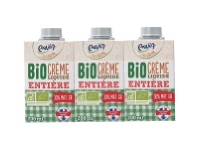 Cr&egrave;me liquide enrti&egrave;re BIO 2.69&nbsp;&euro;