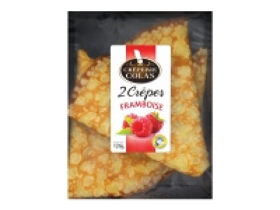 2 cr&ecirc;pes &agrave; la confiture de framboise 1.09&nbsp;&euro;