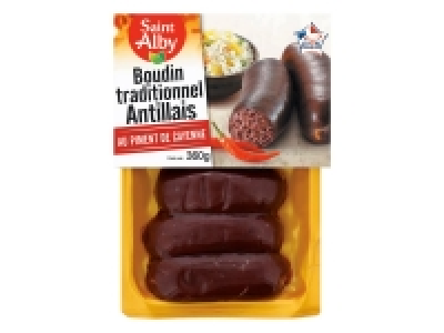 Boudins noirs antillais au piment de Cayenne 1.69&nbsp;&euro;