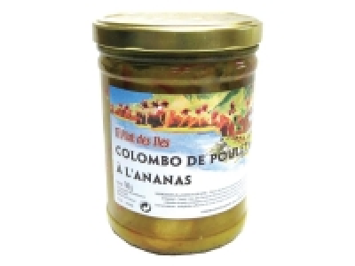Colombo de poulet à lananas 3.99 €