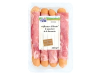 4 saucisses à la bernoise 2.39 €