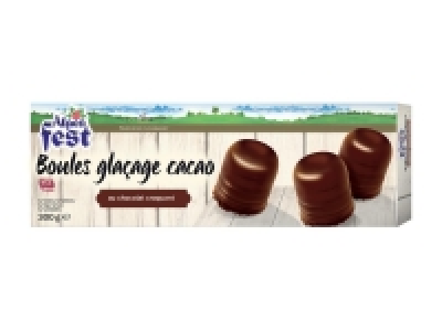 12 boules glaçage cacao 1.99 €