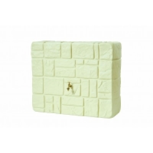 Réservoir deau de pluie murale sable 300 L GARANTIA Brick