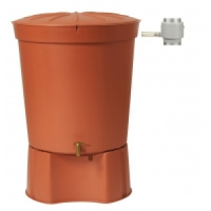 Récupérateur deau GARANTIA Toscana 300L terracotta