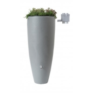 Récupérateur deau 2 en 1 GARANTIA 300L gris