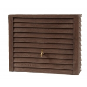 Réservoir deau de pluie mural bois foncé 350 L GARANTIA Woody 299.00 €