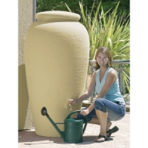 Récupérateur deau de pluie Amphore sable 500L GARANTIA