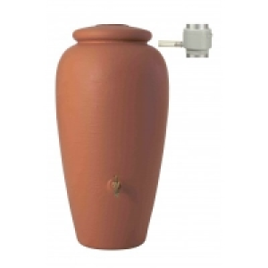 Kit amphore 500L terracotta avec Collect. Filtrant Eco Gris