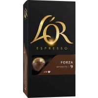Spar Lor Espresso Café - Dosettes - Forza - Intensité 9 x10