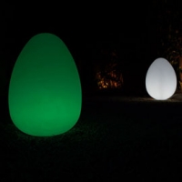 Castorama Lumisky Oeuf lumineux LED Easy Multicolore 3,7W H.36cm