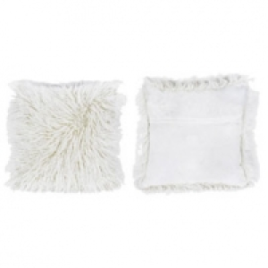 Coussin Poppy blanc 45 x 45 cm 15.99 €