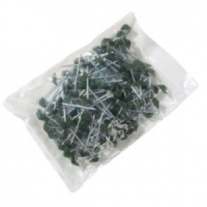100 pointes vertes pour plaque bitumée 6.40 €