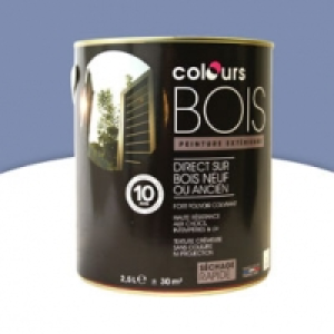 Peinture bleu lavande satin boiseries int. ext. 2,5 L 39.90 €
