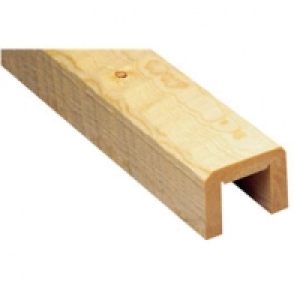 Poutre décorative sapin en U, 7 x 9 x 250 cm 74.40 €