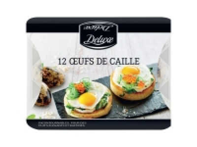 12 ufs de caille