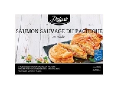 Saumon sauvage du Pacifique en croûte