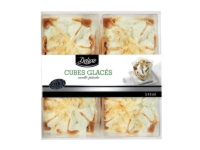 4 cubes glacés