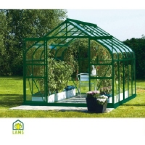 Serre LAMS diana 8300 laqu&eacute; vert+ base