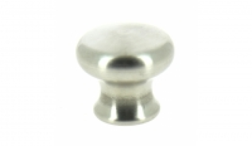 Bouton Rond en Inox Brossé - Ø 32 mm - Longueur 28 mm - Design-Mat