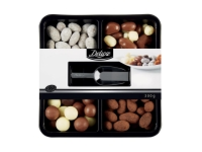 Plateau de fruits et de noix enrobés de chocolat 3.99 €