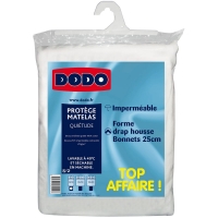 Auchan Dodo DODO Protège-matelas imperméable molletoné QUIETUDE