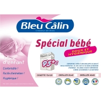 Auchan Bleucalin BLEUCALIN Couette bébé tempérée lavable à 95° A BOUILLIR