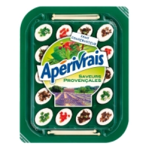 Fromages apéritifs - Saveurs provençales - poivron thym ciboulette 100 2.62 €