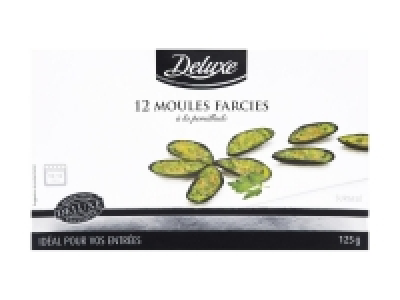 12 moules farcies 2.99 €