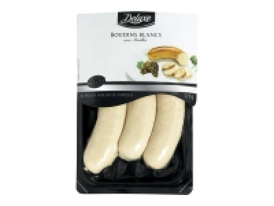 3 boudins blancs aux morilles 2.49 €