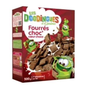 Cereales fourrés choc cur choco 500g 2.81 €