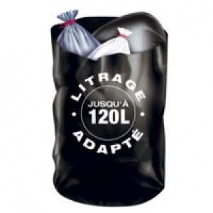 5 sacs container 120 litres