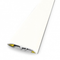 Castorama  Barre de seuil universel alu blanc 83 x 3,7 cm