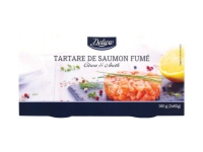2 tartares de saumon fumé 4.99 €