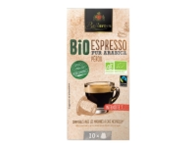 10 capsules espresso Bio 1.99 €