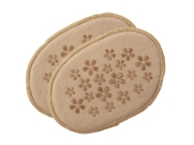 2 paires de coussinets plantaires femme