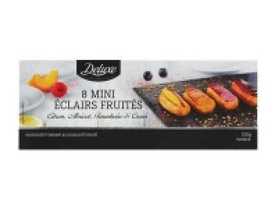 8 mini éclairs fruités 3.49 €