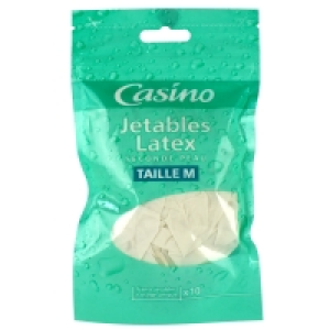 Gants - Jetables latex - Taille M x10 1.66 €