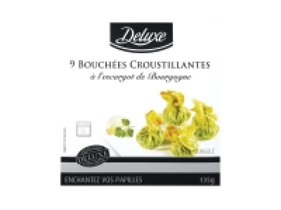 9 bouchées croustillantes à lescargot de Bourgogne