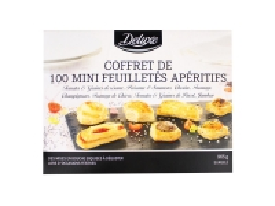 100 mini feuilletés apéritifs