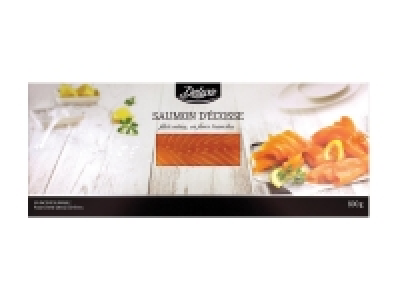 Filet entier de saumon fumé dEcosse prétranché