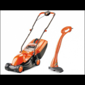 Tondeuse électrique Visimo + Coupe bordures FLYMO Minitrim