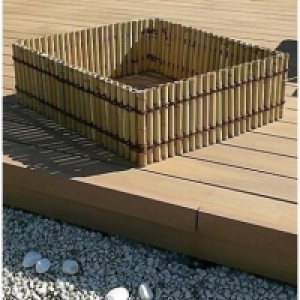 Potager bambous 75x75x25cm
