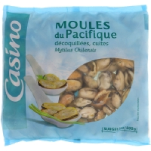 Moules du Pacifique - Décoquillées et cuites 500g 5.21 €