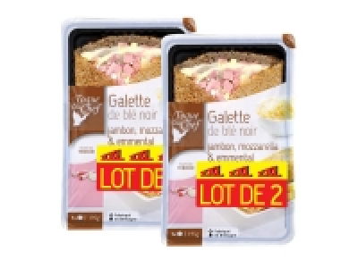 2 galettes garnies