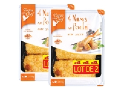 8 nems au poulet 1.99 €